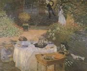 The lunch (san27) Claude Monet
